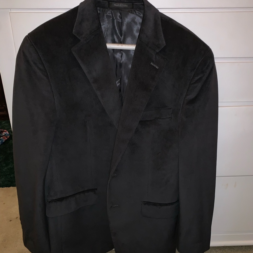 Chaps velvet suit jacket